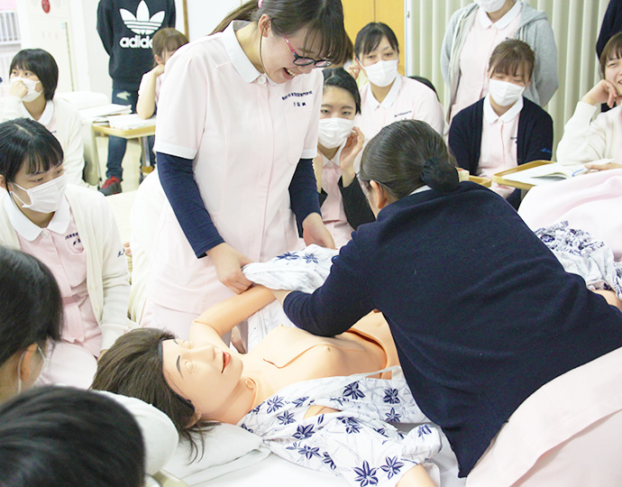 1年死後の処置演習