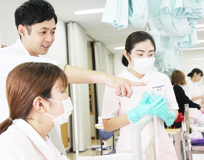 1年全身清拭演習